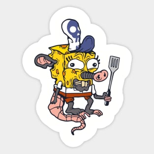 Cheeseface Fancypants Sticker